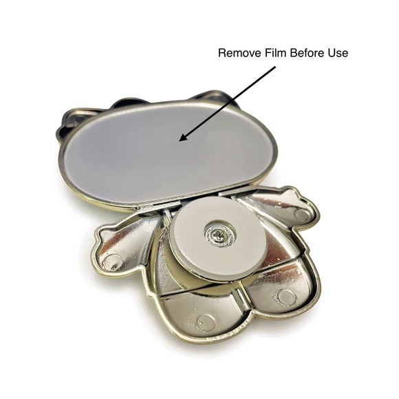 HELLO KITTY Rotatable Foldable Mobile Phone Stand With Mirror - Picture 3 of 8